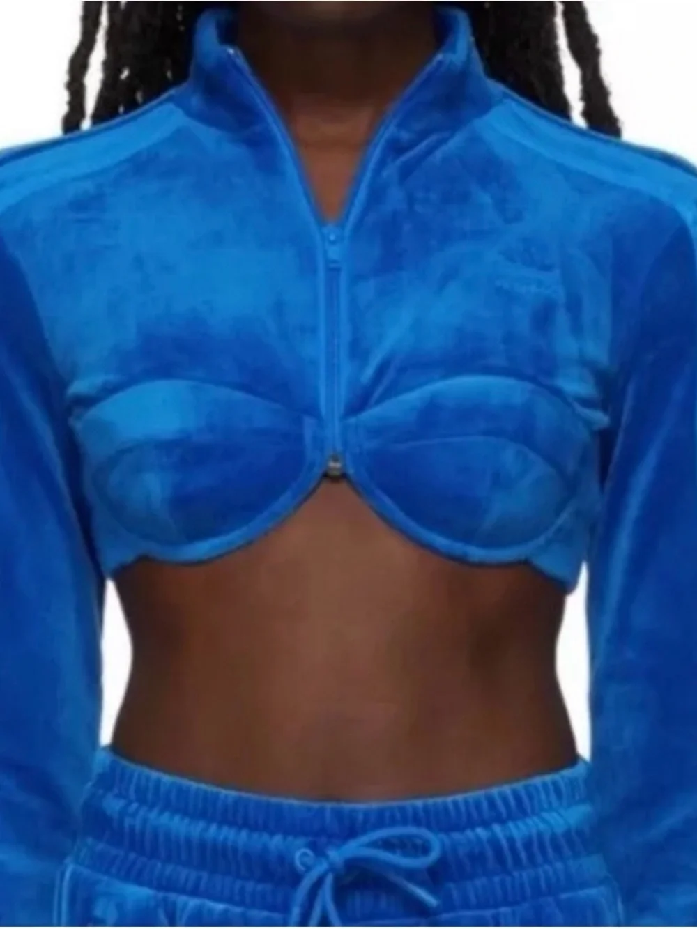 NEW Adidas X Jeremy Scott Edition
Velour Track Top, XS - Picture 2 of 8